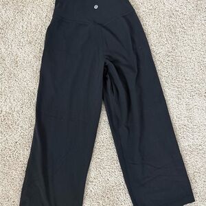 Lululemon Athletica Align wide leg crop - Black